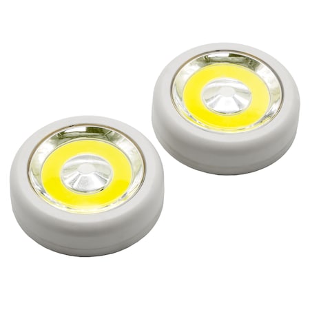 Lumagear COB Push Lights, PK 2 LG1807
